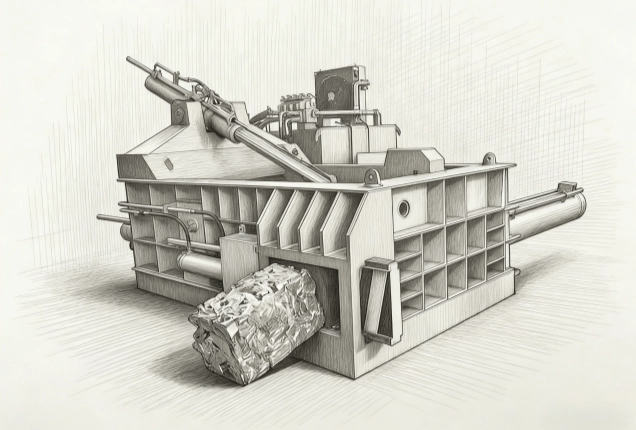 Scrap Metal Baler