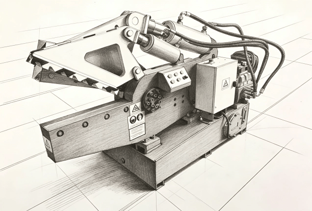 Scrap Metal Shear