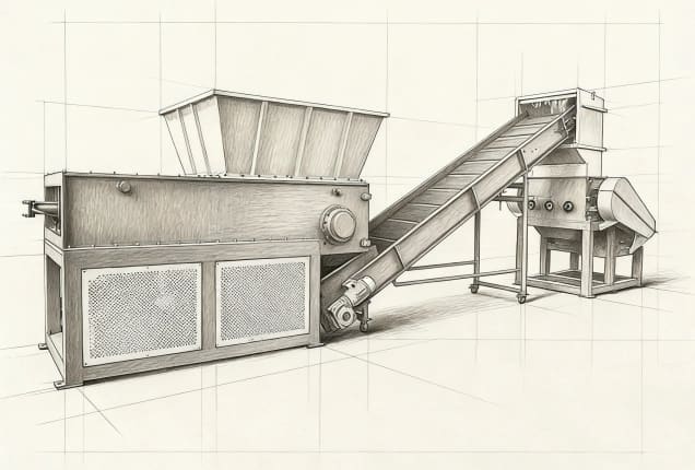 Scrap Metal Shredder
